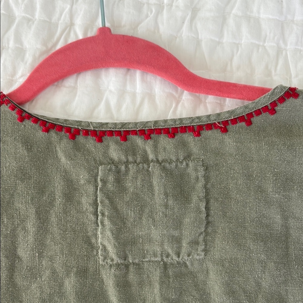 Johnny Was Olive Embroidered Tunic small women’s - Picture 6 of 6